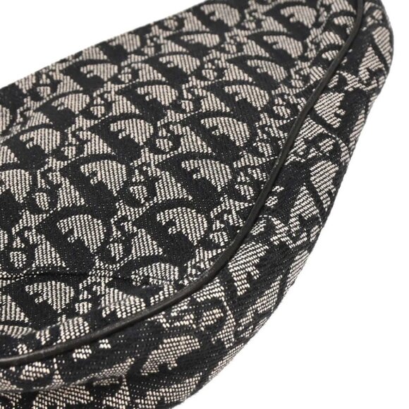 Christian Dior Black Trotter Saddle Handbag - Picture 3 of 10